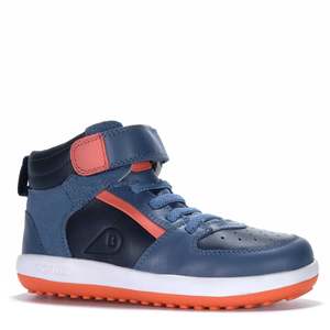 Kids Boots: Bobux Kid+ Topspin Blue Indigo