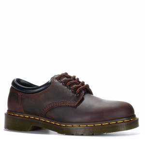 Dr Martens 8053 5 Eye Shoe Dark Brown