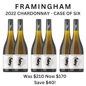 2022 Framingham Chardonnay - Case of six - Save $40