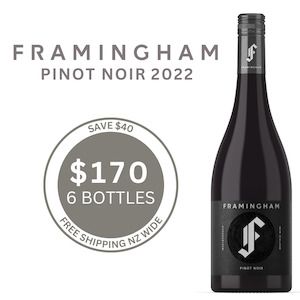 Special Release Packs: 2022 Framingham Pinot Noir - Case of Six - Save $40