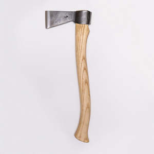 Fireside: Hand forged utility axe made in Darfield, Aotearoa