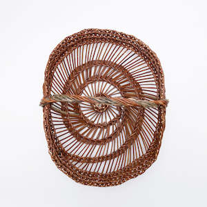 Fireside: Périgord basket by Mike Lilian of Kakanui, New Zealand