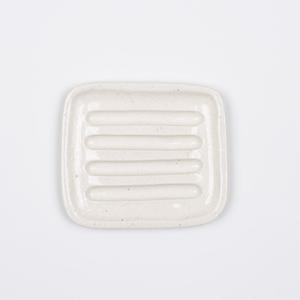 Ceramic soap dish made by Wundaire in Greytown, New Zealand