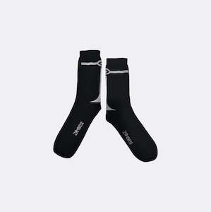Under 100: Merino optic sox by Zambesi made in Auckland, New Zealand, two sizes
