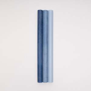 3-pack of taper candles by Kind Candle Co. made in Tutukaka, Aotearoa, five colourways