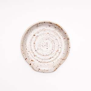 All: Spoon rest by Anna Campbell made in Lower Hutt, Aotearoa