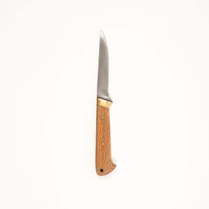 All: Bird and trout knife with rewarewa handle made by Jeremy Tye in Christchurch, New Zealand