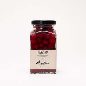 Augustine’s cranberries in triple sec made in Central Otago, New Zealand