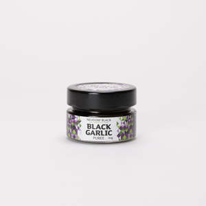 Chefs: Neudorf black garlic puree made in Tasman, Aotearoa