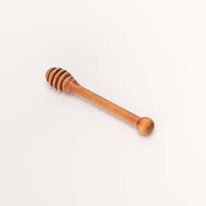 Rimu honey dipper made in Christchurch, Aotearoa