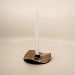La-de-da candle holder made in Christchurch, Aotearoa, three options