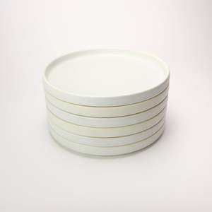 Stacking main plate by Temuka Pottery made in Palmerston North, Aotearoa