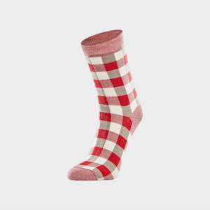 Under 50: Check sock by Norsewear made in Norsewood, Aotearoa