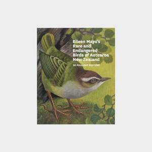 Eileen Mayo’s Rare and Endangered Birds of Aotearoa New Zealand – 30 Pull-Out Posters