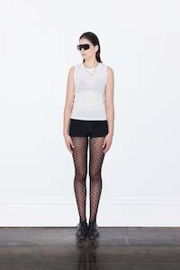 RIBBED TANK 003 - WHITE