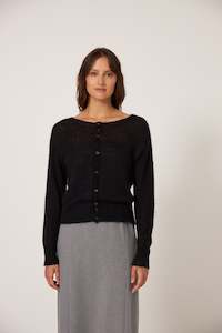 Fleur cardigan - Black
