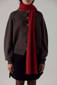 Scarves: Ripple Scarf - Poppy