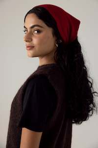 Scarves: Daisy Scarf - Cherry