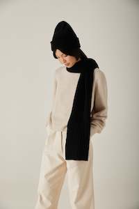 Sibling Hinoki Beanie: Hinoki Beanie - Black