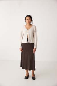 Cardigans 1: Bella Cardigan - Ivory