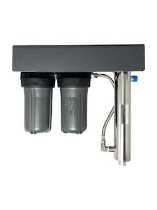 Polaris 10" Twin UV system 56LPM including 20 & 1 Micron