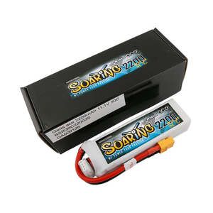 Gens Ace 2200mah 3S 30C Soaring Lipo Battery