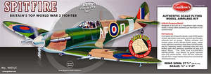 Balsa Models: Guillows 1:16 Supermarine Spitfire