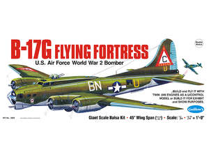 Balsa Models: Guillows B17 Flying Fortress