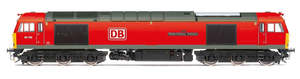 Locomotives: Hornby DB Cargo UK, Class 60, Co-Co, 60100 'Midland Railway - Butterley'