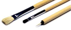 Tamiya Modeling Brush Basic Set (3pcs)