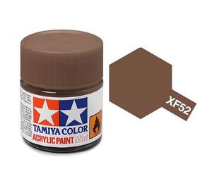 Tamiya Acrylic: Tamiya XF52 Acrylic 10ml Flat Earth