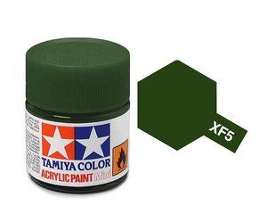Tamiya Acrylic: Tamiya XF5 Acrylic Flat Green