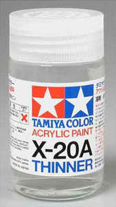 Tamiya Acrylic: Tamiya Acyrlic Paint Thinner 46ml