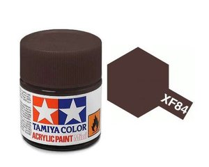 Tamiya Acrylic: Tamiya XF84 Acrylic 10ml Dark Iron