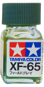 Tamiya Enamel: Tamiya XF-65 Enamel 10ml Flat Field Grey