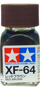 Tamiya XF-64 Enamel 10ml Flat Red Brown
