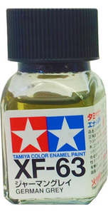 Tamiya Enamel: Tamiya XF-63 Enamel 10ml Flat German Grey