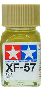 Tamiya Enamel: Tamiya XF-57 Enamel 10ml Flat Buff