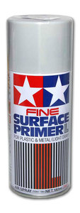 Primers Clear Coats: Tamiya Light Gray Fine Surface Primer (L)