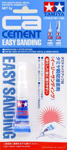 Super Glue: Tamiya CA Cement Easy Sanding