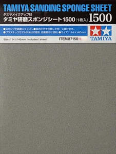 Sand Paper: Tamiya Sanding Sponge 1500