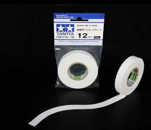 Modeling Tapes: TAMIYA 12mm MASKING TAPE FOR CURVES