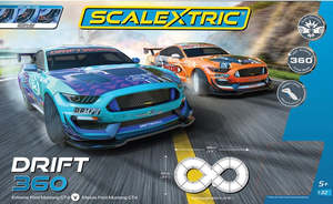 Scalextric 1:32 Drift 360 Slot Car Set