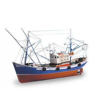 Wooden Boats: Artesania Carmen II Tuna Fishing Boat 1:40