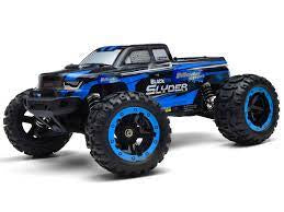 Micro Rc Cars 1 12 To 1 24: Blackzon 1:16 Slyder 4WD Monster Truck Blue RTR