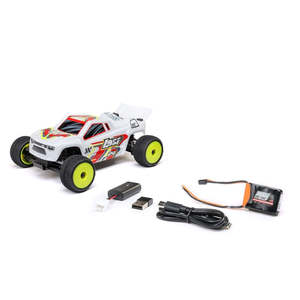Micro Rc Cars 1 12 To 1 24: Micro-T 1/28 2WD White RTR by LOSI