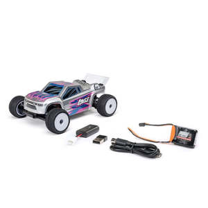Micro Rc Cars 1 12 To 1 24: Micro-T 1/28 2WD Silver RTR by LOSI