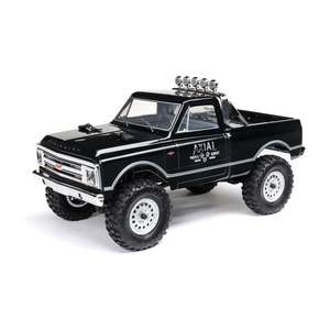 Micro Rc Cars 1 12 To 1 24: Axial 1/24 SCX24 1967 Chevrolet C10 4WD Truck RTR, Black