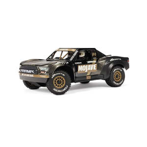 Micro Rc Cars 1 12 To 1 24: MOJAVE GROM 223S BLX Brushless 4X4 Small Scale Desert Truck RTR, Black