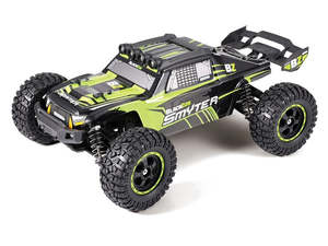 Micro Rc Cars 1 12 To 1 24: Blackzon 1:12 4WD Smyter Desert Truck Green RTR